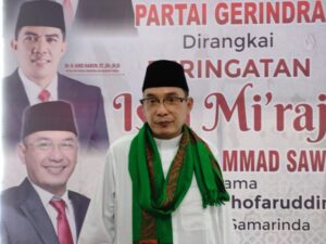Ketua DPC Gerindra Kukar, Alif Turiadi (Portalborneo.or.id)