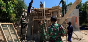 Foto: Proses Rehabilitasi Rumah Tidak Layak Huni (RTLH) di Kukar.