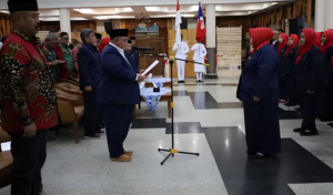 Foto: Pelantikan YJI cabang Kukar digelar di Pendopo Odah Etam, Tenggarong.