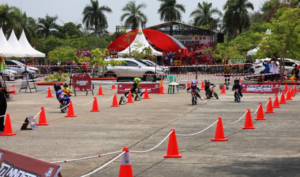 Foto: Bupati Idaman Pus Bike.