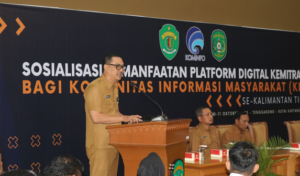 Foto: Diskominfo Kukar, gealar Sosialisasi dan Workshop Pemanfaatan Platform Digital Kemitraan bagi KIM se-Kaltim.