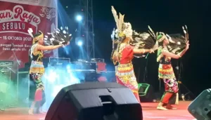 Foto: Suasana Pekan Raya Sebulu 2023, 11-15 Oktober, di Lapangan Desa Sebulu, Kecamatan Sebulu.