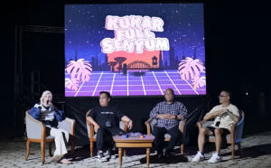 Foto: Kota Raja kembali meriah dengan konser musik bertaraf nasional yang bertajuk "Kukar Full Senyum".(Ist)